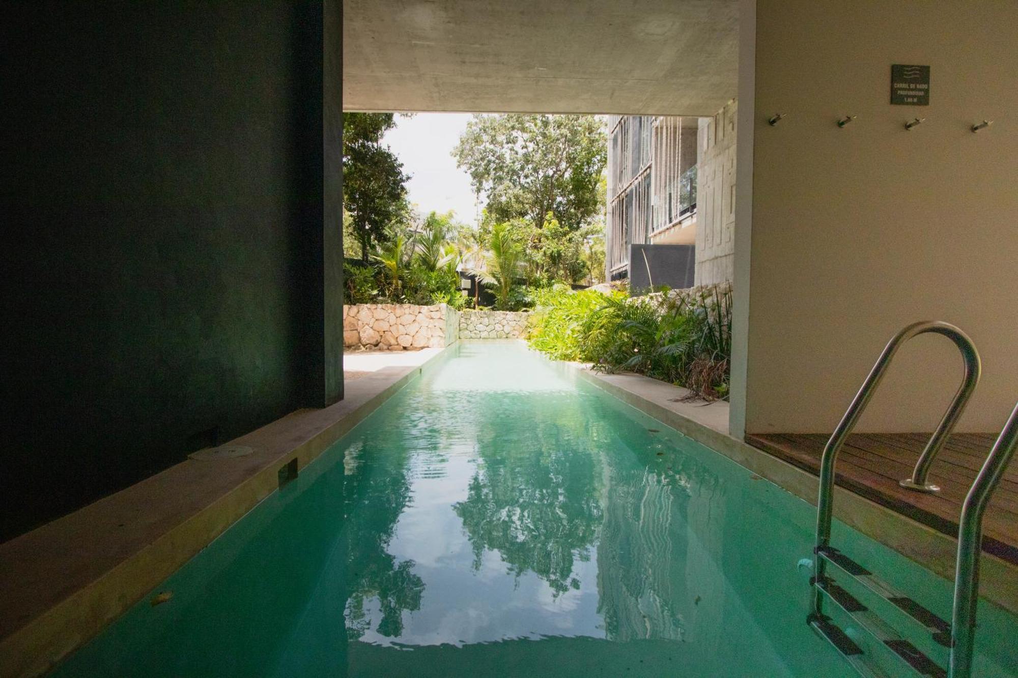 툴룸 Depto De Lujo Con Plunge Pool Privada 아파트 외부 사진